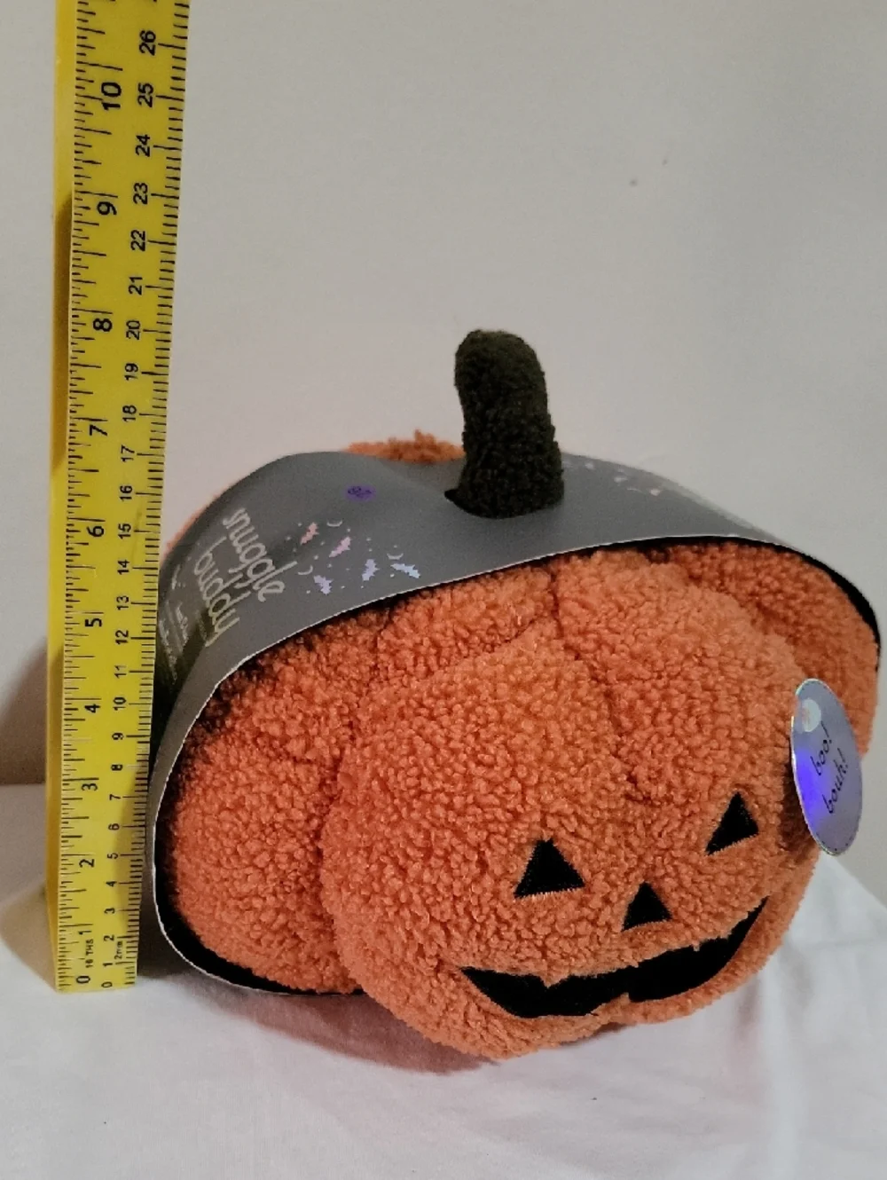 Snuggle Buddy Decorative Heat And Hug Pumpkin!